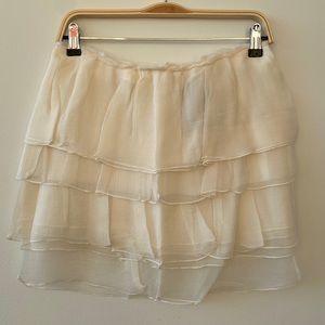 White Nina Ricci Skirt S